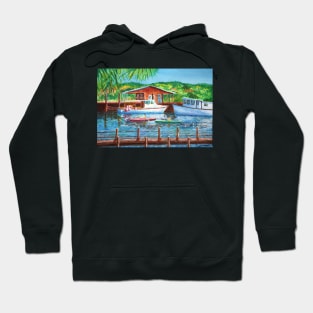 Shem Creek by Jan Marvin Hoodie